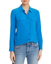 Equipment Slim Signature Silk Shirt at Bloomingdales